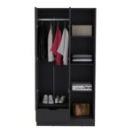 memphis-black-double-door-wardrobe-interior