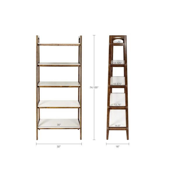 mid-century-5-shelf-bookcase-dimensions