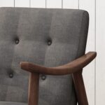 mid-century-dark-gray-tufted-accent-chair-back-detail
