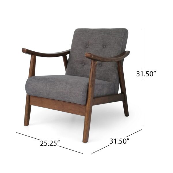 mid-century-dark-gray-tufted-accent-chair-dimensions