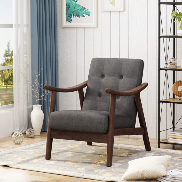 mid-century-dark-gray-tufted-accent-chair-living-room
