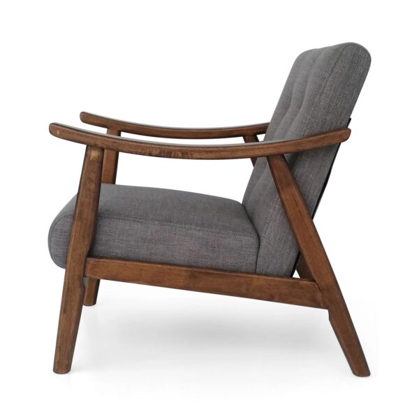 mid-century-dark-gray-tufted-accent-chair-side-view