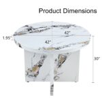 modern-42-inch-round-white-dining-table-dimensions