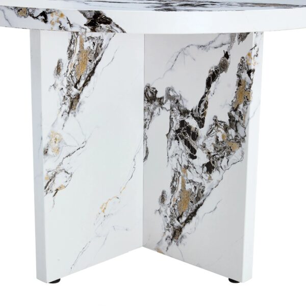 modern-42-inch-round-white-dining-table-pedestal-front