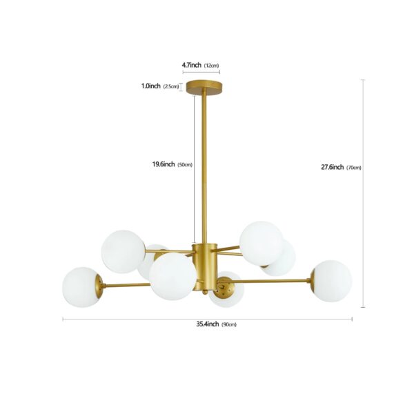 modern-8-light-gold-globe-branching-chandelier-dimensions