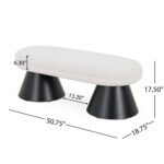 modern-beige-upholstered-dining-entry-bench-dimensions