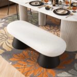 modern-beige-upholstered-dining-entry-bench-in-room