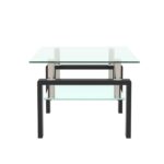 modern-clear-glass-black-frame-coffee-table-side-view