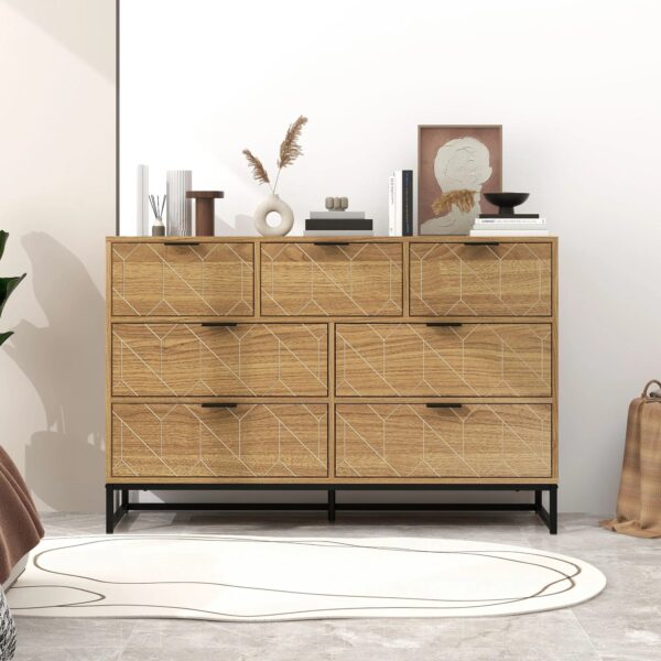 modern-walnut-7-drawer-dresser-bedroom-setting
