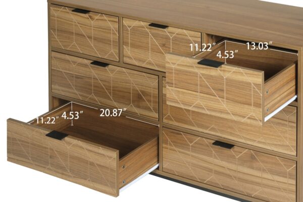 modern-walnut-7-drawer-dresser-drawers-open