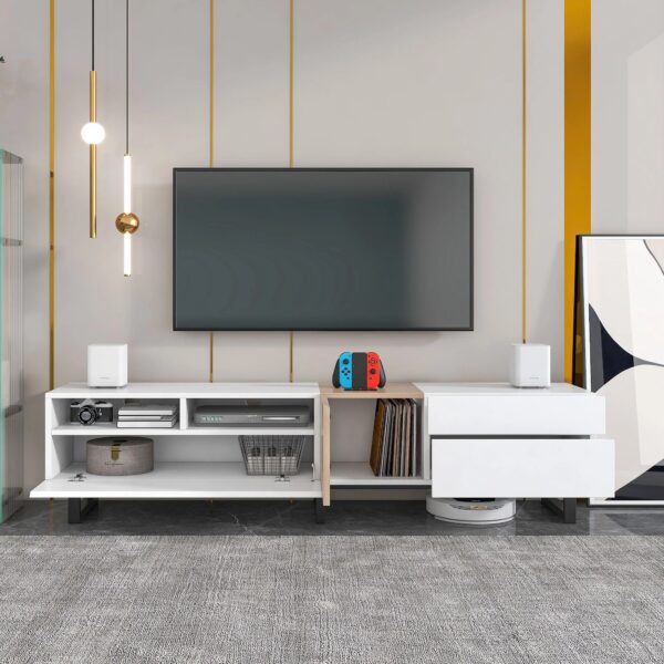 modern-white-79-inch-tv-stand-storage-space
