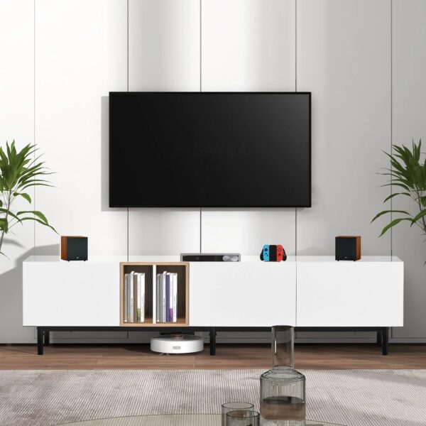 modern-white-80-inch-tv-stand-in-living-room