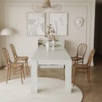 modern-white-extendable-dining-table-as-sideboard