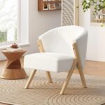 modern-white-upholstered-wood-accent-chair-living-room