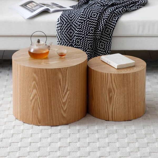 natural-wood-round-nesting-coffee-table-set-living-room