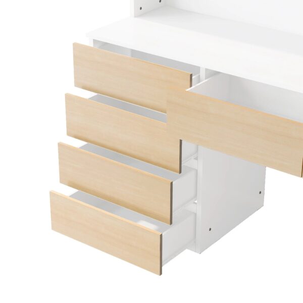 natural-wood-wardrobe-built-in-desk-drawer-open