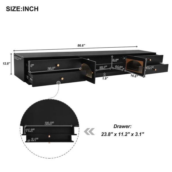 on-trend-black-tv-stand-fluted-glass-dimensions