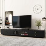 on-trend-black-tv-stand-fluted-glass-in-living-room