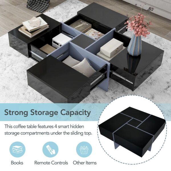 on-trend-extendable-square-black-coffee-table-strong-storage