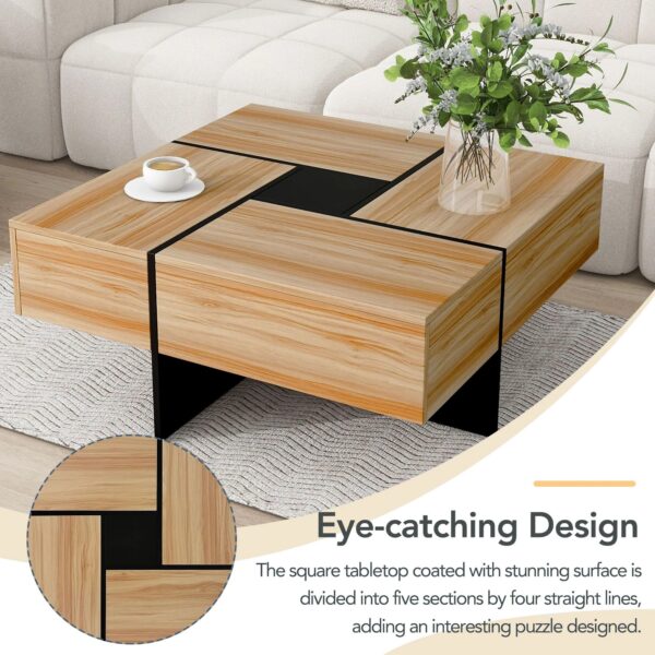 on-trend-extendable-square-brown-coffee-table-eye-catching-design