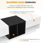 on-trend-white-black-tv-stand-open-hidden-storage