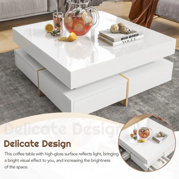 on-trend-white-high-gloss-square-coffee-table-delicate-design