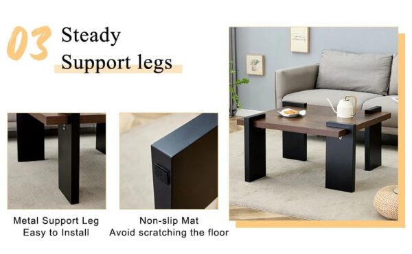 polibi-walnut-square-mdf-coffee-table-steady-support