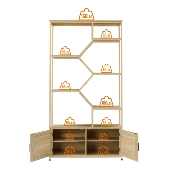 rattan-bohemian-bookshelf-cabinet-detail