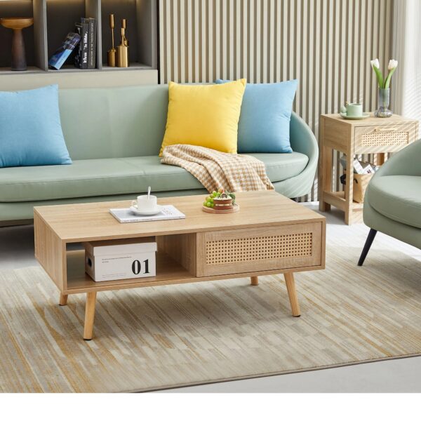 rattan-coffee-table-living-room