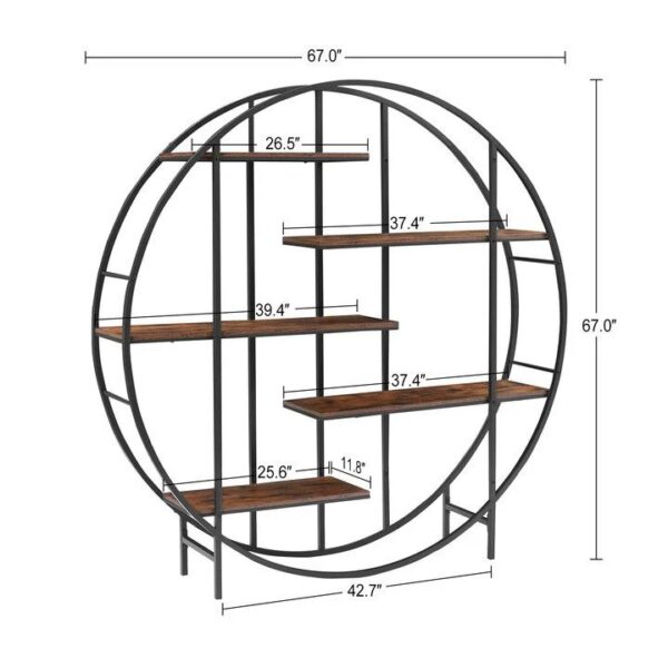 round-metal-plant-stand-bookcase-dimensions