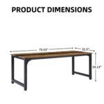 rustic-brown-large-computer-desk-dimensions