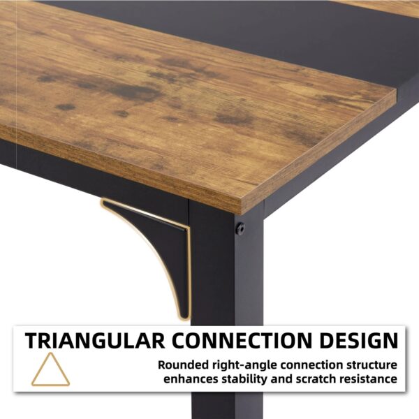 rustic-brown-large-computer-desk-triangular-support