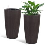set-2-brown-rattan-self-watering-planters