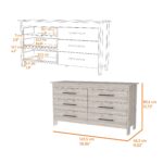 southington-light-gray-6-drawer-dresser-dimensions