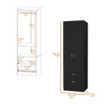 tall-black-2-door-wardrobe-dimensions