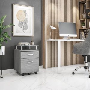 Mason Rolling File Cabinet