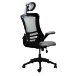 techni-mobili-silver-gray-mesh-high-back-chair-side-view