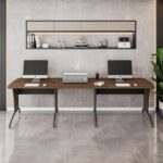 techni-mobili-walnut-l-shaped-desk-team-desk