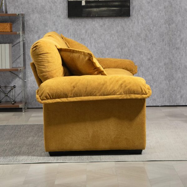 turridu-chenille-loveseat-armrest-detail