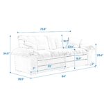 turridu-chenille-loveseat-dimensions
