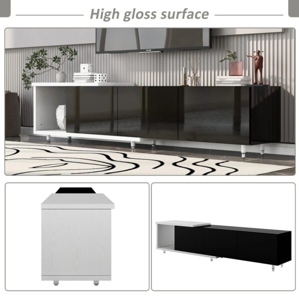 u-can-extendable-tv-stand-high-gloss-surface
