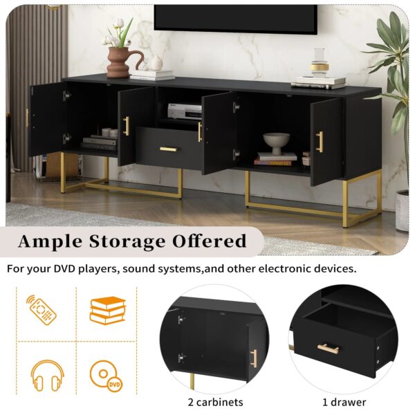 u-can-modern-black-gold-tv-stand-ample-storage