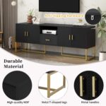u-can-modern-black-gold-tv-stand-durable-materials