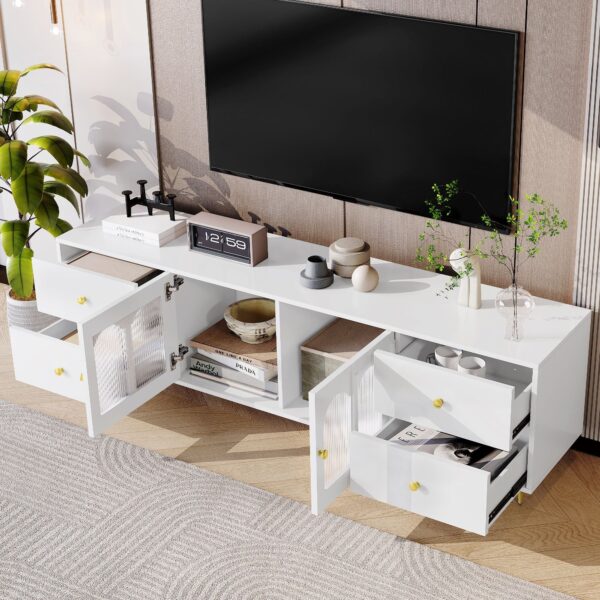 u-can-white-glass-door-tv-stand-storage-details