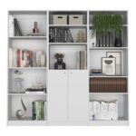 utah-white-3-piece-bookcase-set-in-living-room