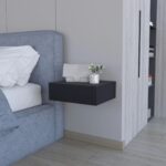 vienna-black-floating-nightstand-in-room