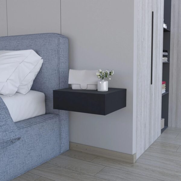 vienna-black-floating-nightstand-in-room