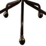 vintage-black-leather-swivel-office-chair-base-detail