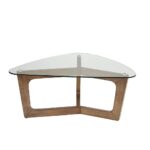 walker-triangular-glass-pecan-coffee-table-dimensions