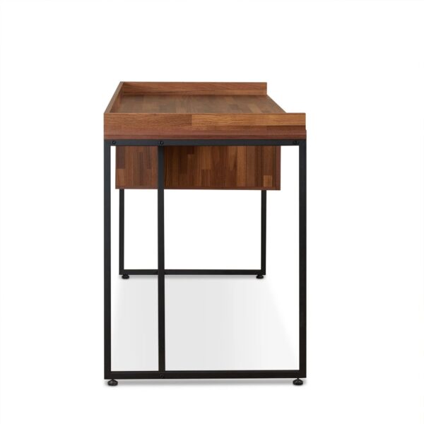 walnut-black-1-drawer-writing-desk-base-detail